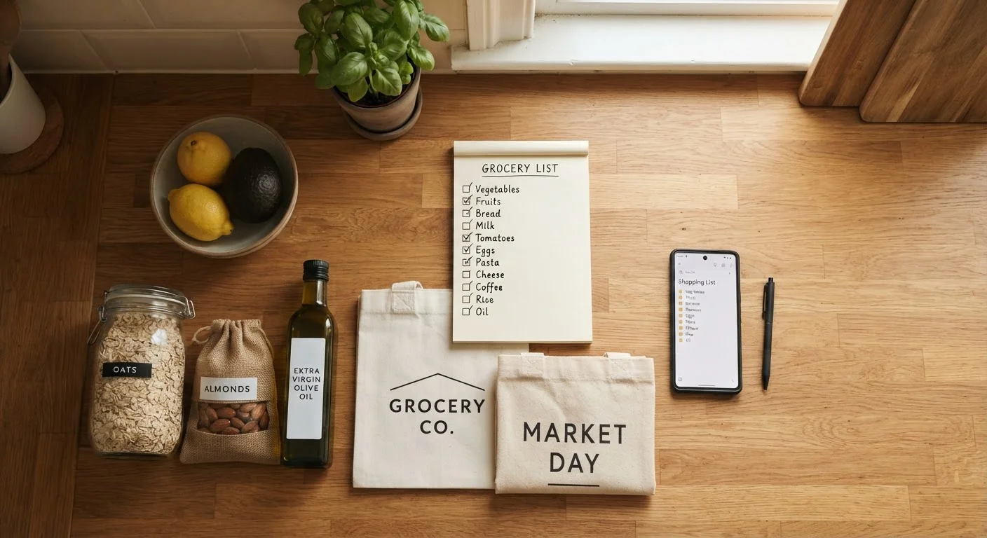 Before You Leave for the Grocery Store: A Budget-Conscious Prep Checklist