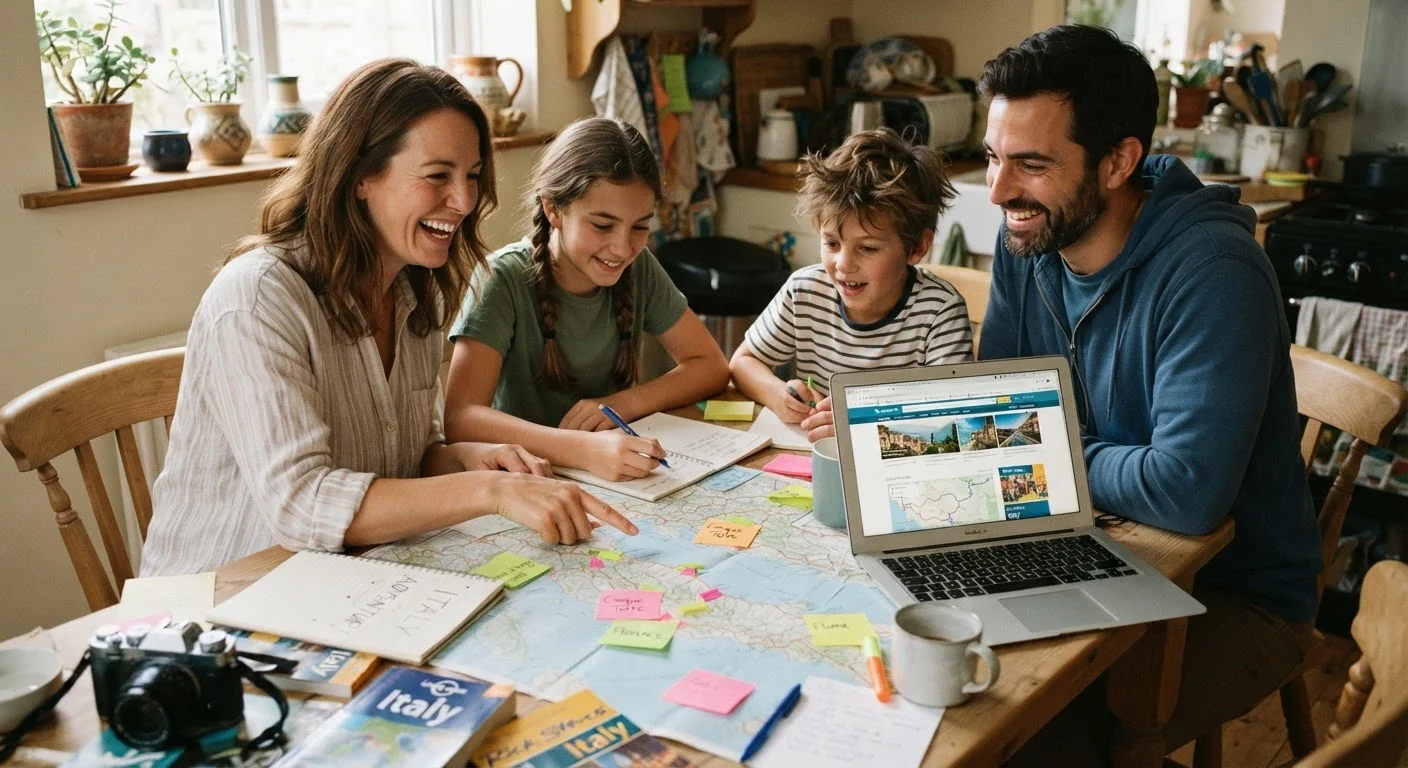 Booking a Family Vacation From Scratch: A Complete Walkthrough